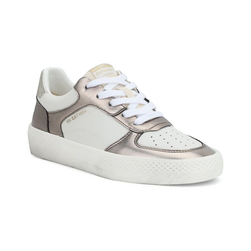 Vintage Havana Metallic and White Sneakers